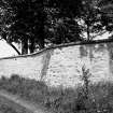 General view of perimeter wall.