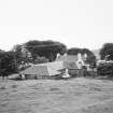 General view of steading, with manse behind