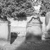 Detail of gravestones.