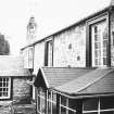 View of west facade of South Cottage.