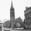 General view of St Peter's Church and Lutton Place seen from the West.