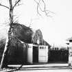 Edinburgh, 10 Spylaw Park, 'Hartfell.'
View of outbuildings.