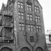 Glasgow, Church Street, Western Infirmary.
General view of rear with fire escapes.