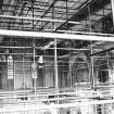 Glasgow, 71, 73 Claremont Street, Trinity Congregational Church, interior.
View of scaffolding from gallery.