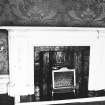 Glasgow, 6 Rowan Road, Craigie Hall, interior.
View of small second fireplace in drawing room.