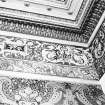 Glasgow, 6 Rowan Road, Craigie Hall, interior.
Detail of frieze and cornice in drawing room.