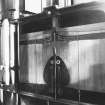 Glasgow, 6 Rowan Road, Craigie Hall, interior.
Detail of organ case in music room.