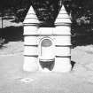 View of drinking fountain.