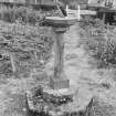 Alyth, Alyth High Parish Church, Manse, Sundial
General view.