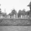 Dunbarney Parish Church and Graveyard.
View of Dunbarney Parish Church graveyard.