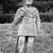 Kinfauns Castle, Statue.
General view of statue.