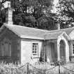 Glencarse House, West Lodge and Gatepiers.
General view of West lodge.