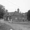 Lethendy House, East Lodge.
General view from public road.