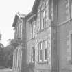 Newmiln House, Gatepiers
View of side facade.