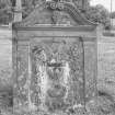 St Madoes Churchyard.
View of gravestone.