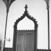 Taymouth Castle, Dining Room.
View of doorway.