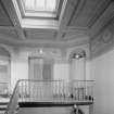 Interior view of Stracathro House showing staircase.