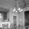 Interior view of Stracathro House showing board room.