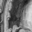 Detail of Ogilvy of Deskford tomb, Fordyce churchyard.