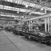 Glasgow, Springburn, St Rollox Locomotive Works.
General view of carriage bogie repair shop.
