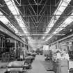 Glasgow, Springburn, St Rollox Locomotive Works, interior.
View from South in electrical shop.