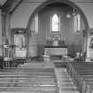 Interior view of St Mary's Roman Catholic Church, Haddington.