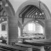 Interior view of St Vigeans Parish Church.
