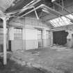 Interior view of Glasgow Herald Building, showing top floor of N section.