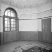 Interior view of Glasgow Herald Building, showing NW turret room on fourth floor.