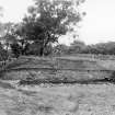 Rough Castle Roman Fort
Excavation photograph - 1957/1959 West rampart section.
