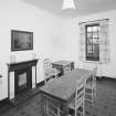 Interior view of 1 Dunira Street, Comrie, showing kitchen in first floor flat.