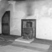 Interior view of 1 Dunira Street, Comrie, showing N attic room from S.
