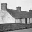 View of cottages, 1-2 Douglastown village from S.