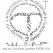 Publication drawing; plan of 'Hut Circle, Aberscross Hill'.