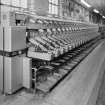 Glasgow, 171 Boden Street, Viyella Weaving Factory, interior.
Pirn winding machine.