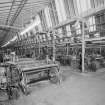 Glasgow, 171 Boden Street, Viyella Weaving Factory, interior.
General view of weaving shed interior from South-East.