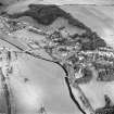 Oblique aerial view centred on Stow village, taken from the SSW.