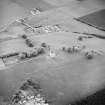 Oblique aerial view centred on Clackmannan Tower, taken from the NE