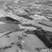 Oblique aerial view looking from Clackmannan Tower to Alloa, taken from the E