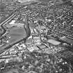 General oblique aerial view of the canal, taken from the SW.