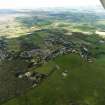 General oblique aerial view centred on the village, taken from the E.