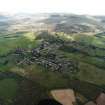 General oblique aerial view centred on the village, taken from the WNW.