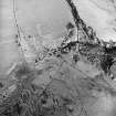 Oblique aerial view of Netherlaw centred on the tank crossing points, taken from the SW.