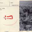 Plan and photograph, copied from Ordnance Survey Record Card