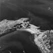 Inchcolm Island, oblique aerial view, taken from the SE, showing Inchcolm Abbey and a coast battery.