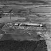 Oblique aerial view of the Hyundai factory, Dunfermline, taken from the S.