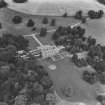 Aerial view of house and grounds