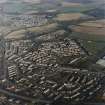 Oblique aerial view centred on Woodside housing estate in Glenrothes, taken from the WSW.