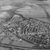 Oblique aerial view centred on Woodside housing estate in Glenrothes, taken from the W.