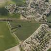 Oblique aerial view of Kingskettle village, taken from the WNW.